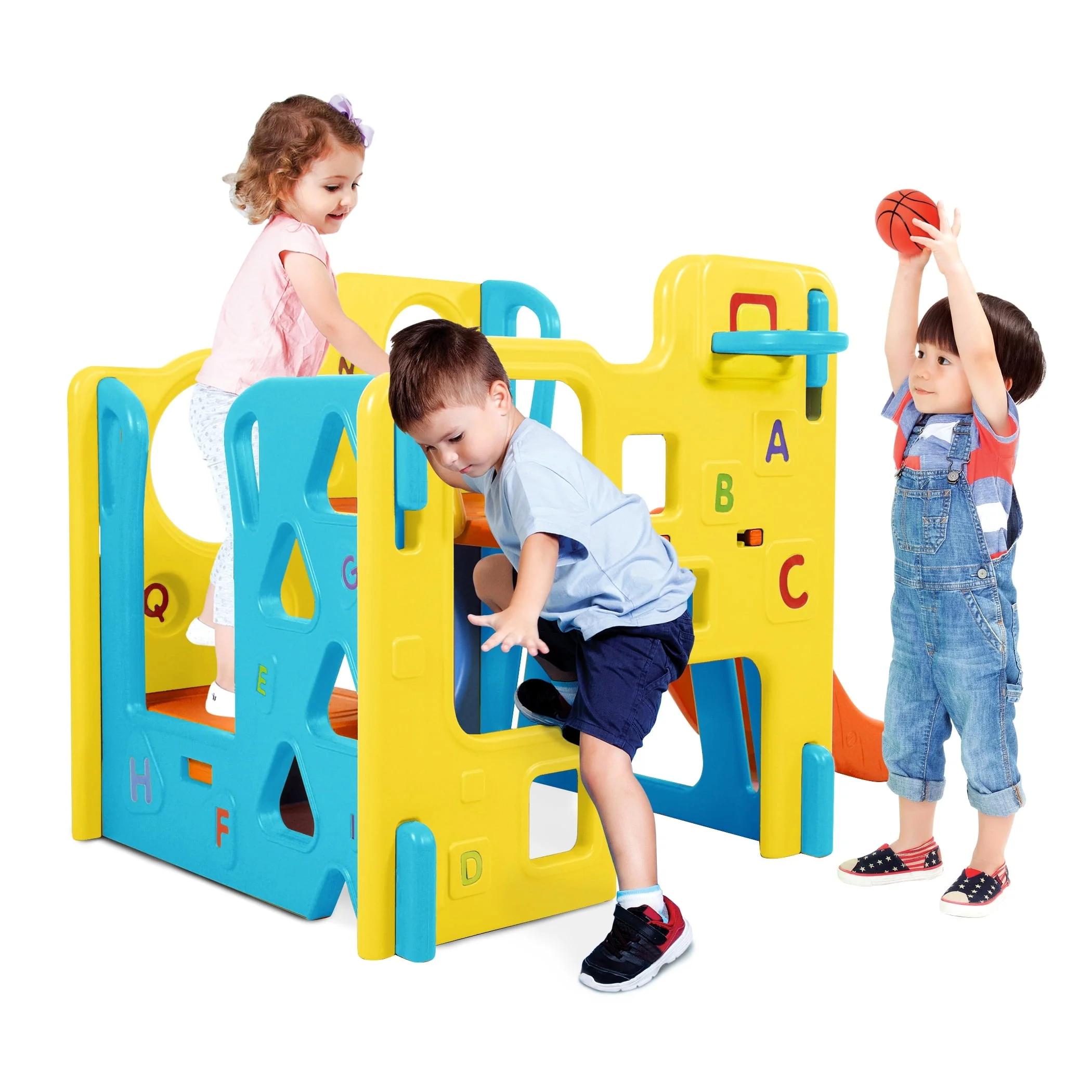 Grow'n up Climb & Slide Play Gym Outdoor/Indoor Use Ages 1.5 Years to 4 Years - Image 3