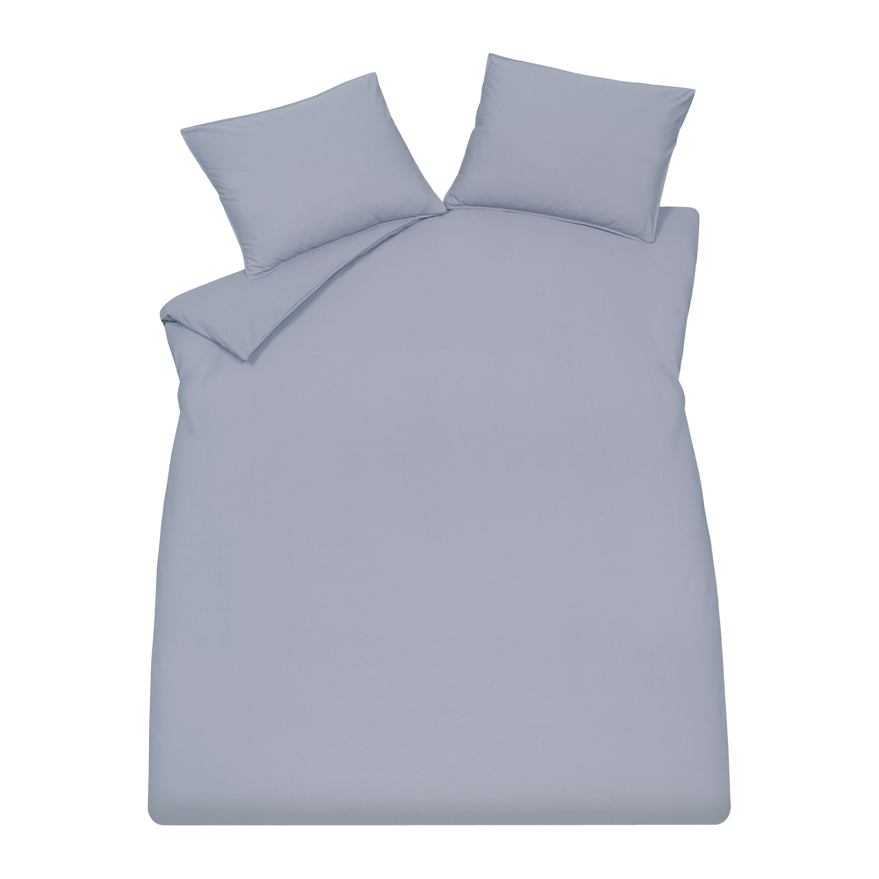 Vandyck Washed Cotton Dekbedovertrek 240x200/220 cm - Lavender Blue