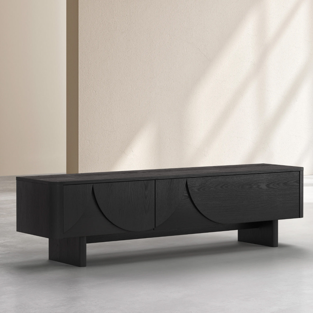 by fonQ Brikk Tv-meubel - Essen / Zwart