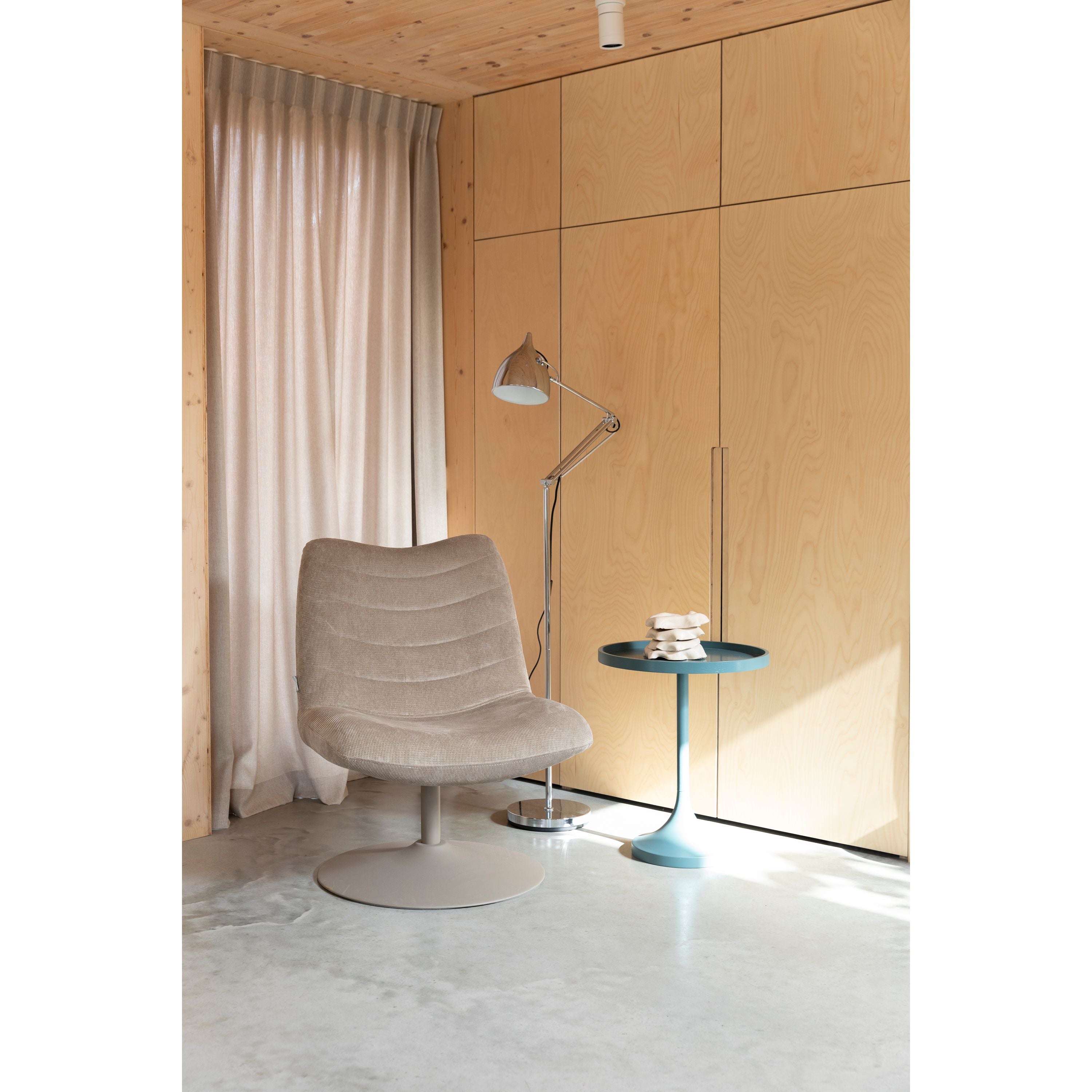 Zuiver Reader Leeslamp  Vloerlamp Chrome - Zilver