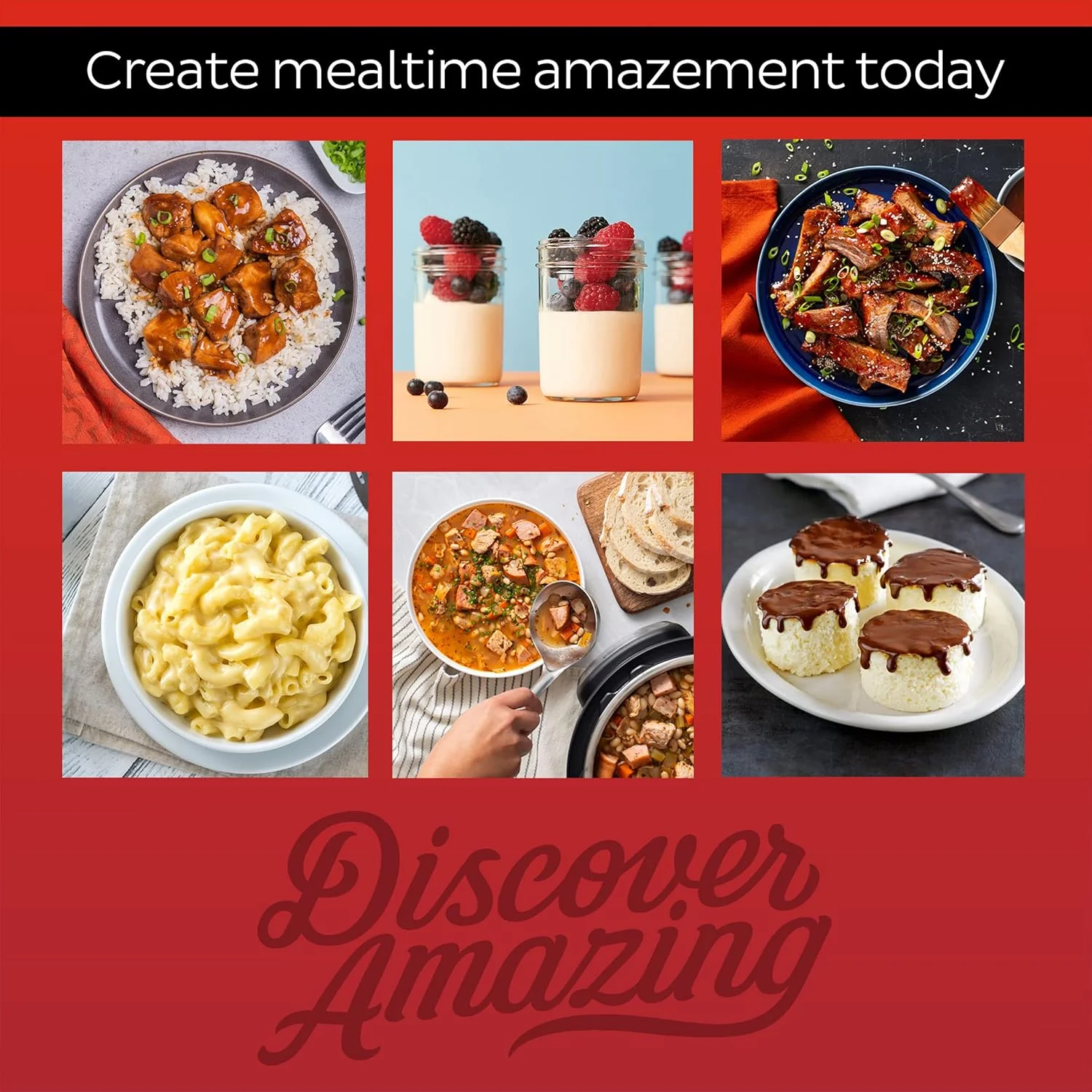 9-in-1 Multicooker, Pressure Cooker, Slow Cook, Rice Maker, Steamer, Sauté, Yogurt, Warmer & Sterilizer, Includes App With Over 800 Recipes, Stainless Steel, 6 Quarts