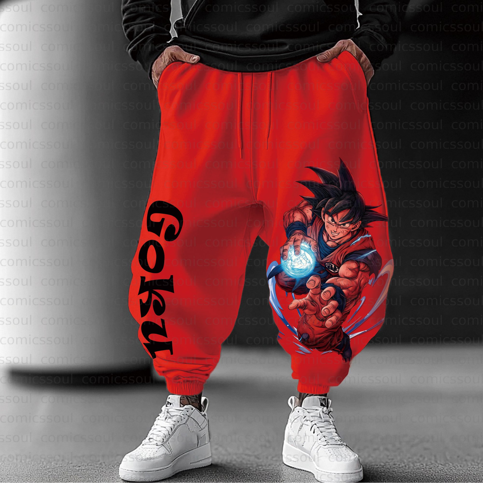 Unisex Anime Inspired Vintage Pants