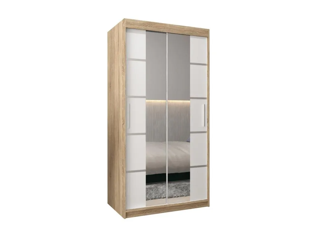 ARMARIO Hogarve 4 DE PUERTAS CORREDERAS 200/100/62 2 puertas (Hogarve/blanco) svhm90116