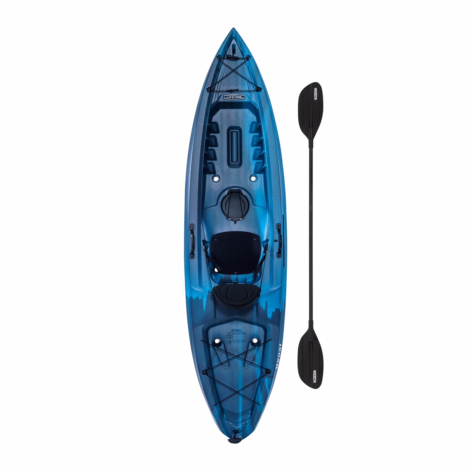 Lifetime 10.25 Ft. Kenai Sit - on - Top Kayak, Lightning Fusion (91211)