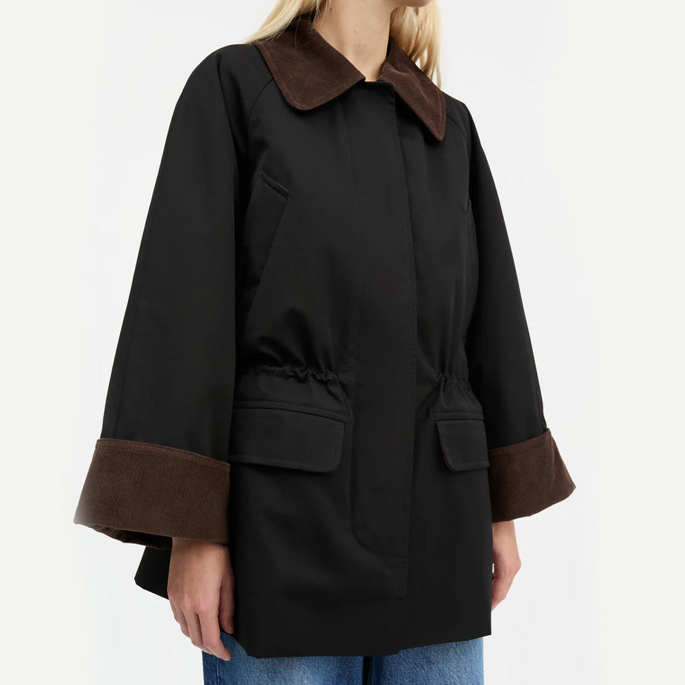 Skall Studio - Veste Gaby - Noir & Marron