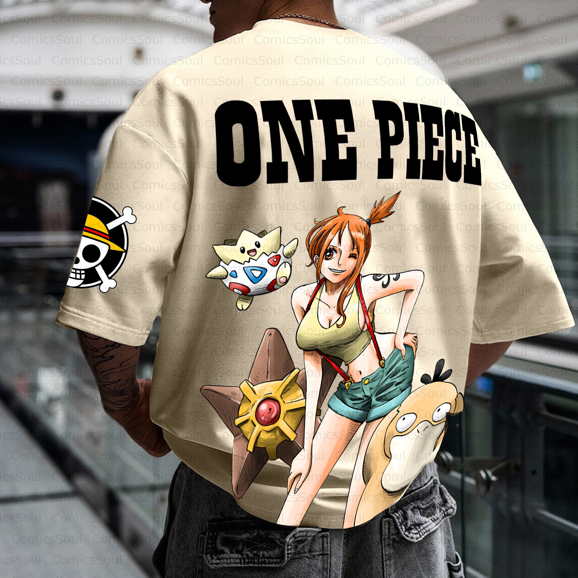 Unisex Anime Inspired Vintage T-Shirt
