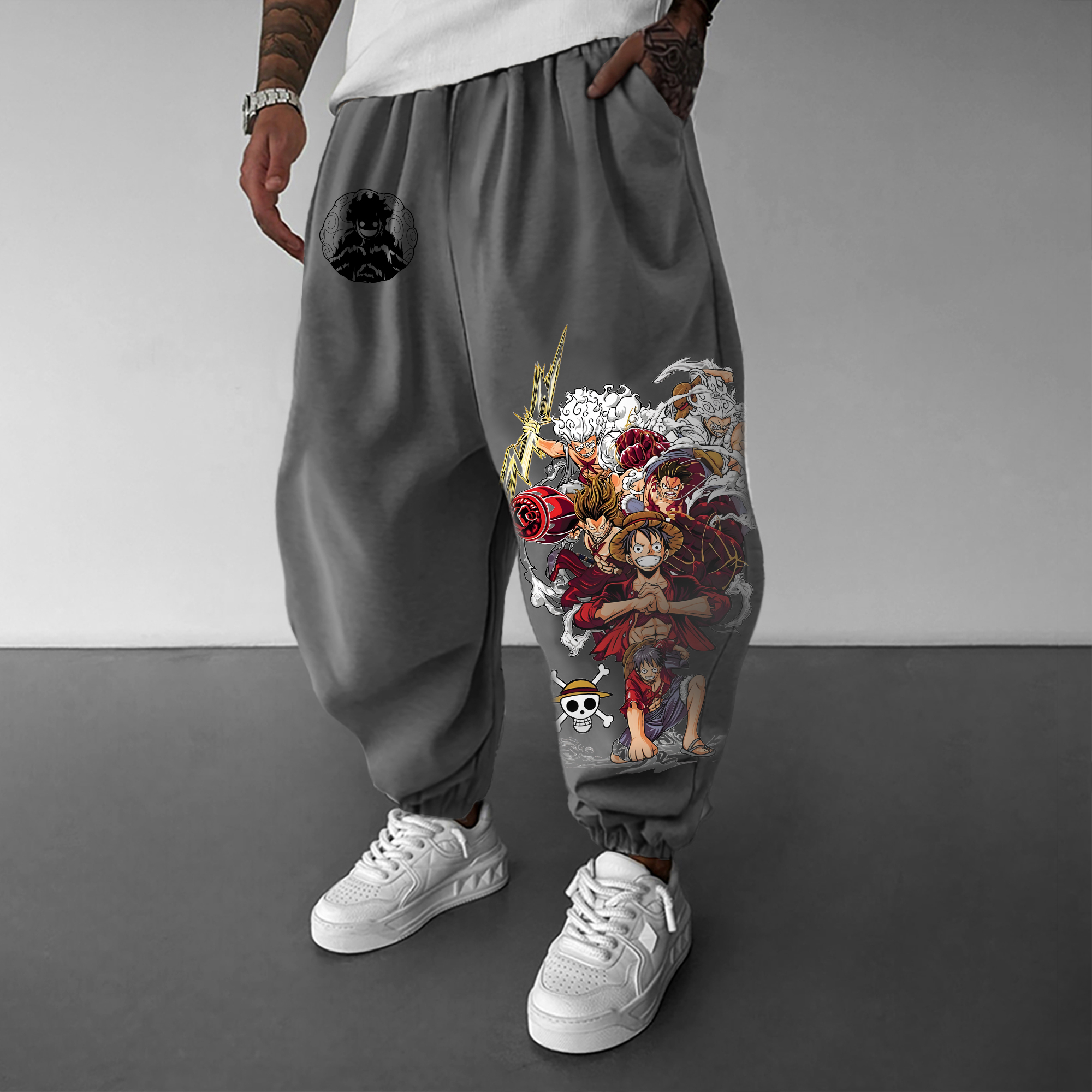 Unisex Anime Printed  Pants丨 Comicssoul