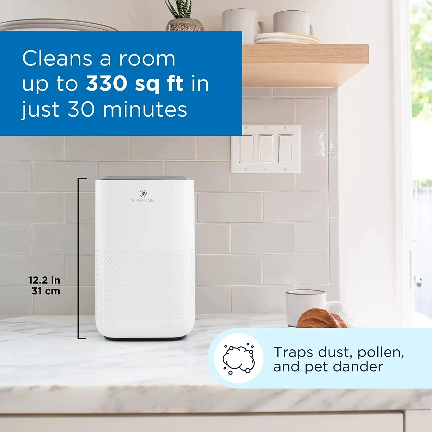 MA-15 Air Purifier with H13 True HEPA Filter