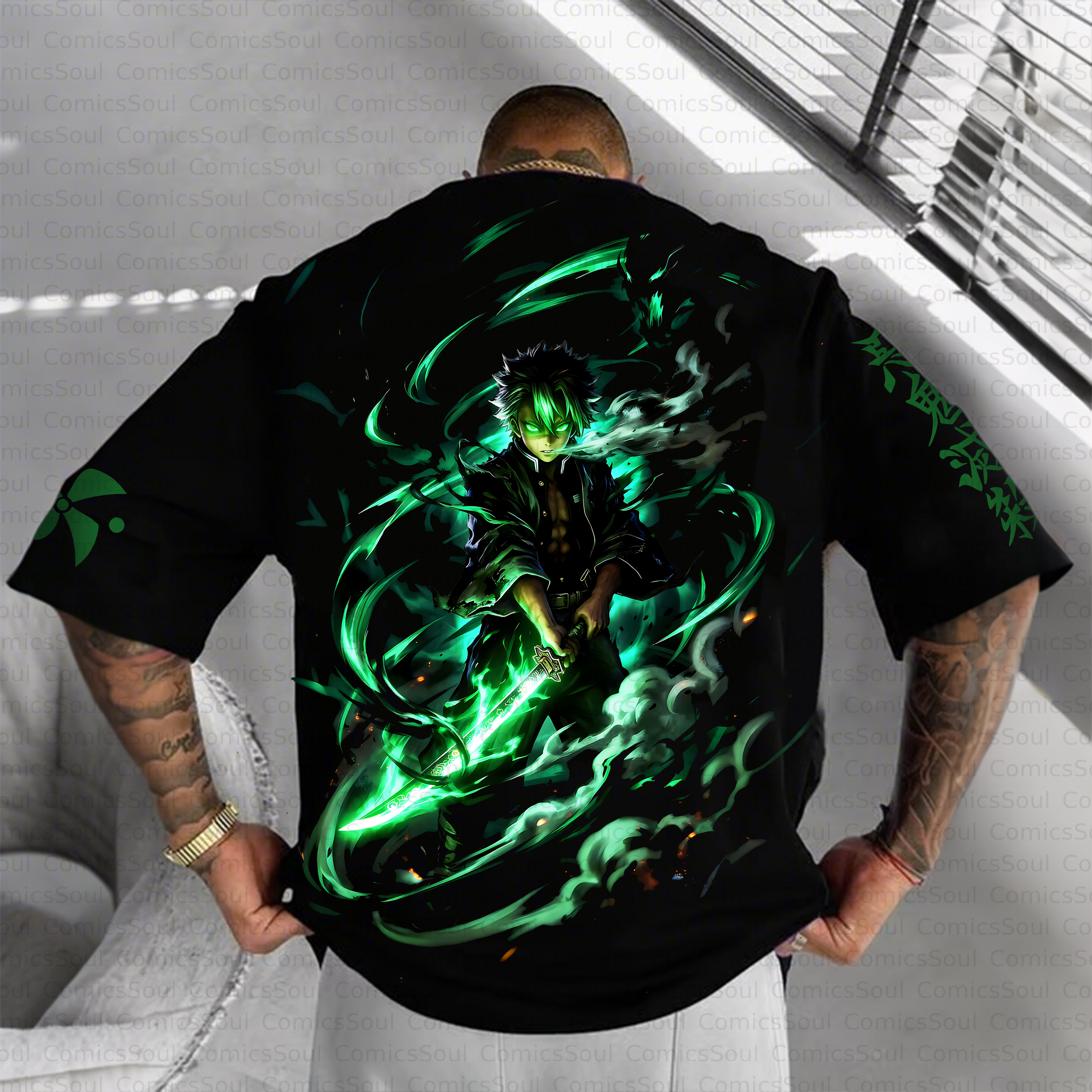 Unisex Anime Inspired Vintage T-Shirt