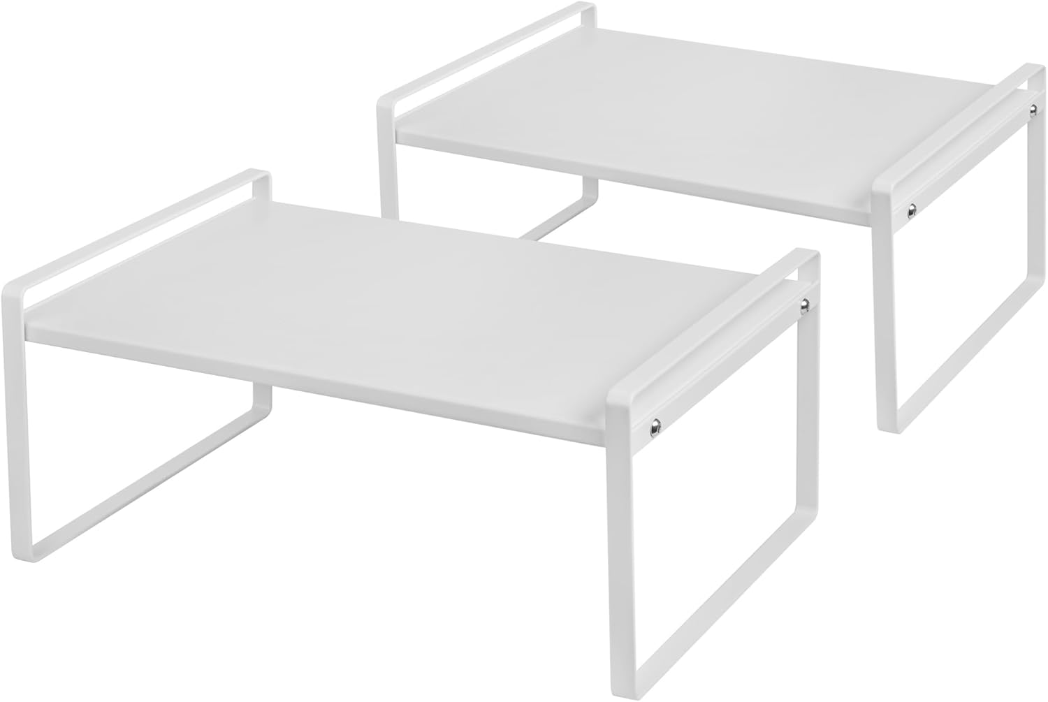 Nxconsu 2 Pack Cabinet Shelf Organizer 16.1