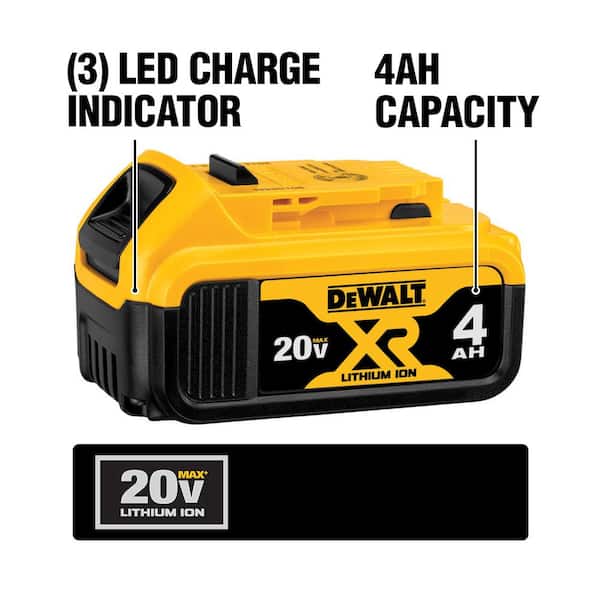 20V MAX Cordless 7 Tool Combo Kit with TOUGHSYSTEM Case, (1) 20V 4.0Ah Battery and (2) 20V 2.0Ah Batteries - Image 12