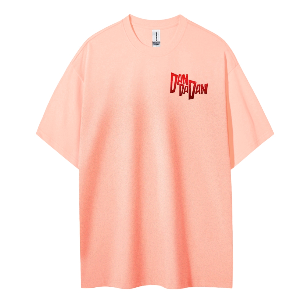 DANDADAN Cotton Unisex Round Neck Anime T-shirt TeeThreads Sustain the Scene with Custom Apparel