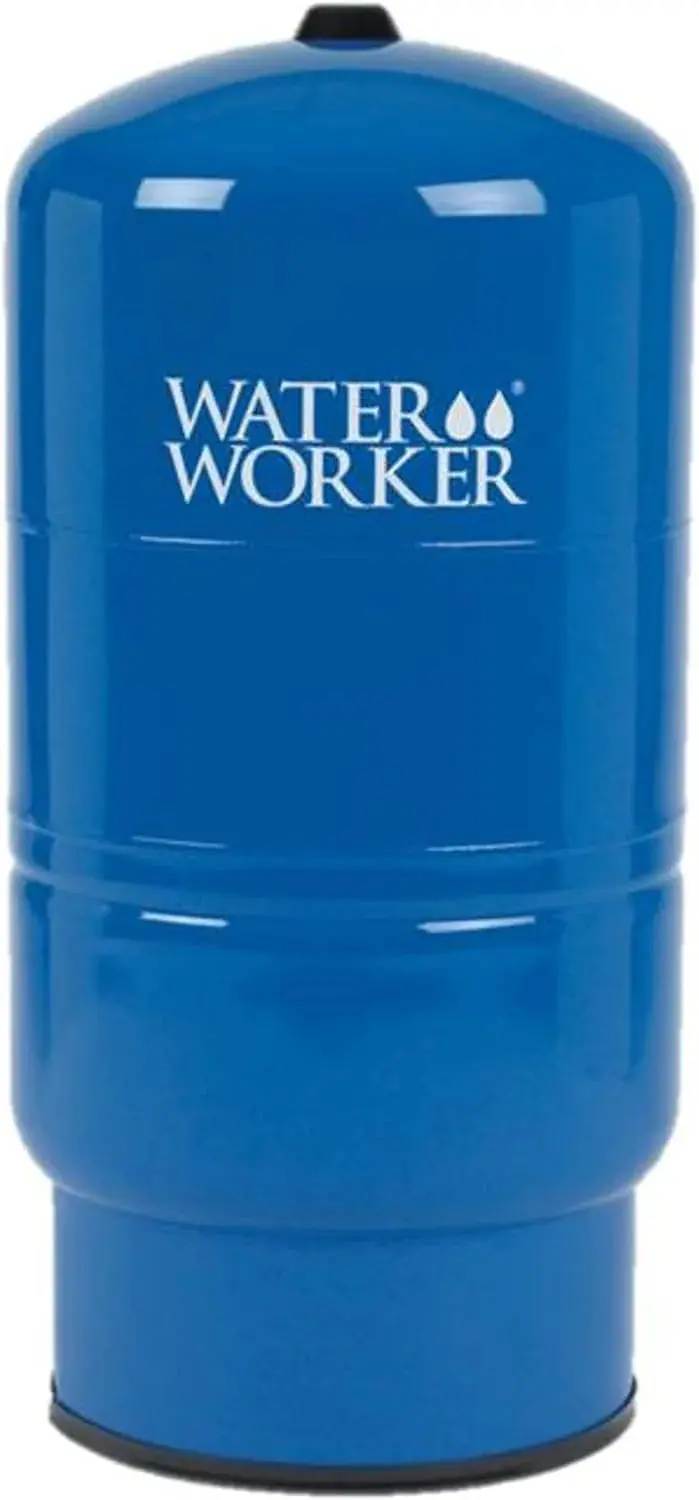 WaterWorker Vertical Well Pressure Tank, 30-Gallon, Butyl Diaphragm, Blue - HT-30B