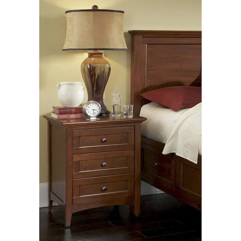 Simply Solid Aiden 6-Piece Queen Bedroom Set in Solid Wood