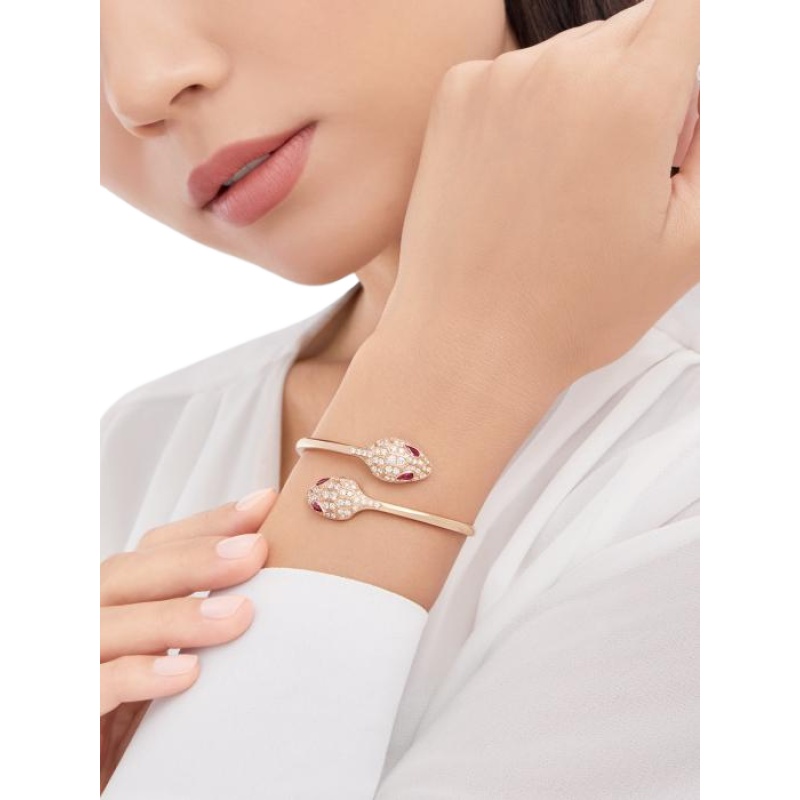 Replicate Serpenti Seduttori gilded snake bracelet(1:1 replica) - Original Replica Club