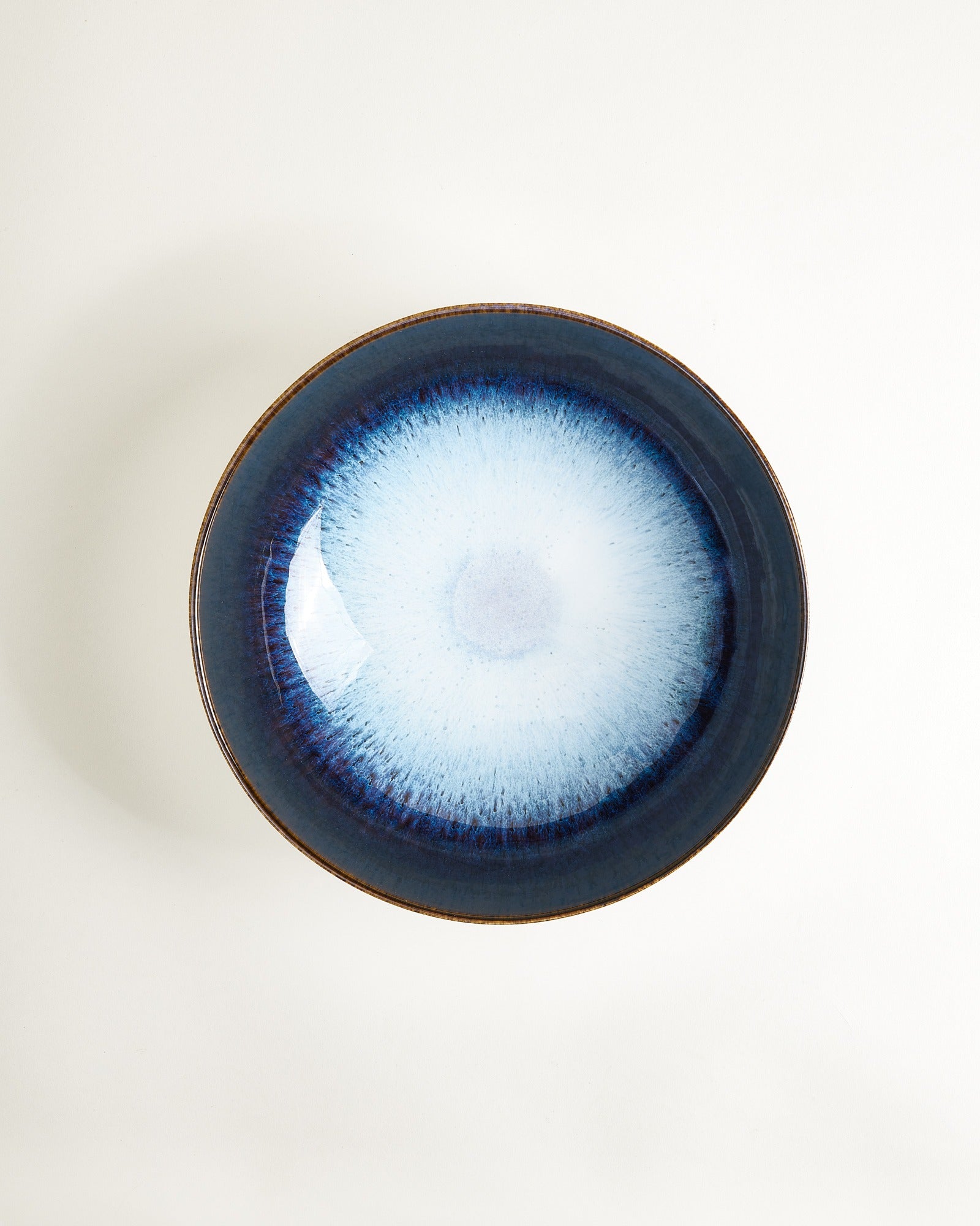 Alcachofra Servierschale schwarzblau