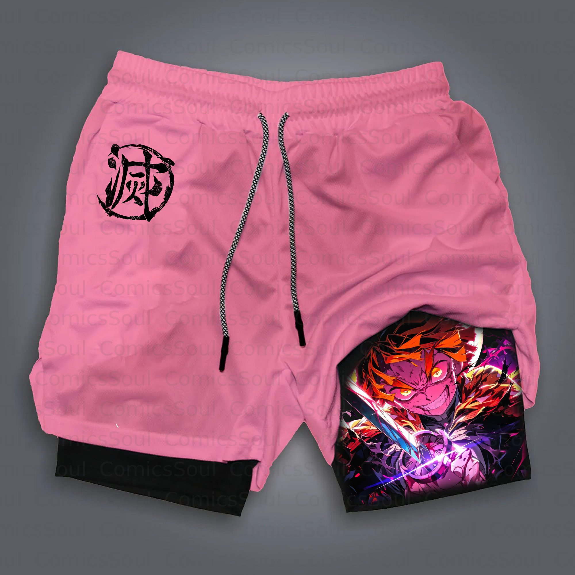 Unisex Casual Halloween Anime Streetwear Shorts