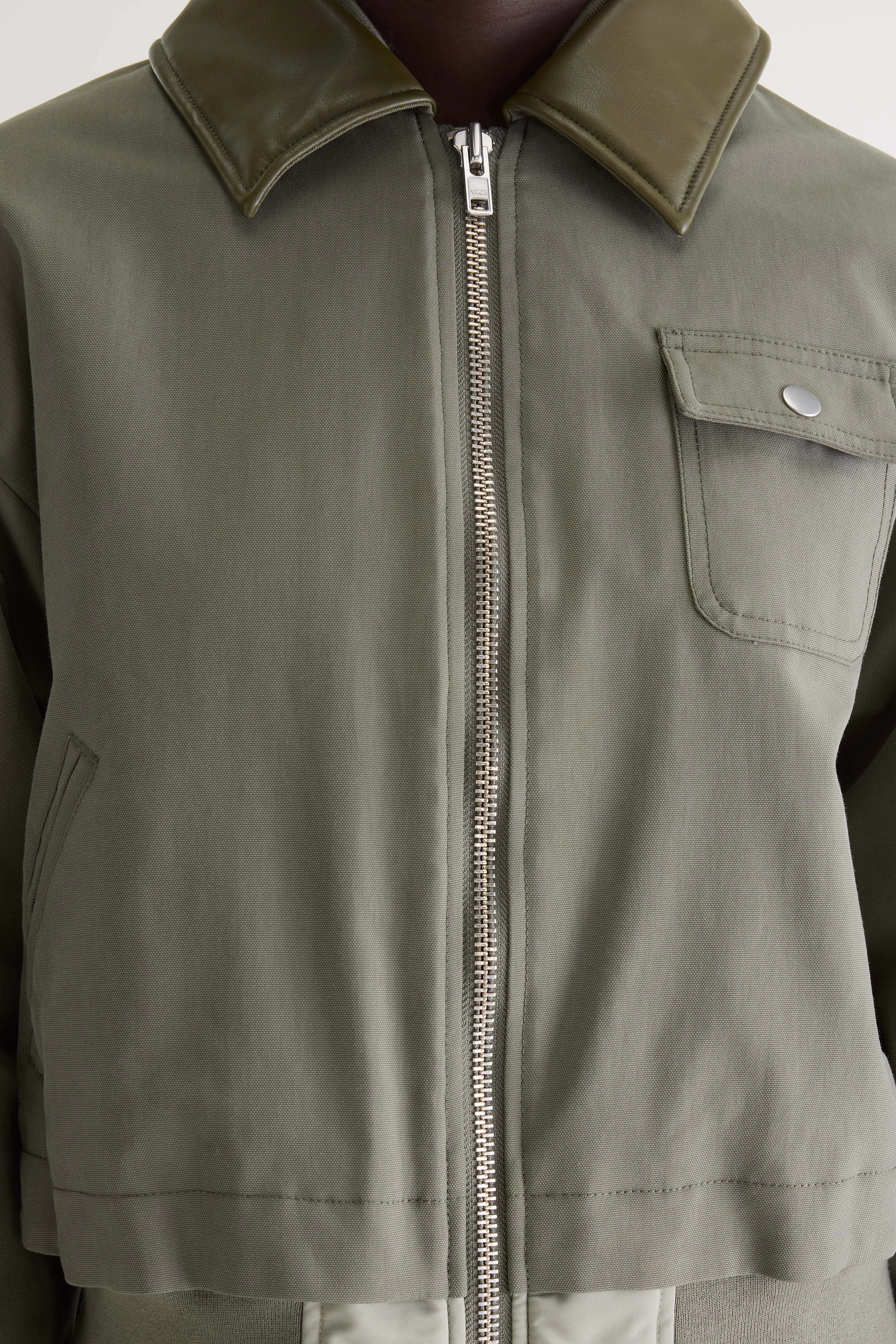 Bellerose Jenner relaxed jacket (261 / W / SAGE)