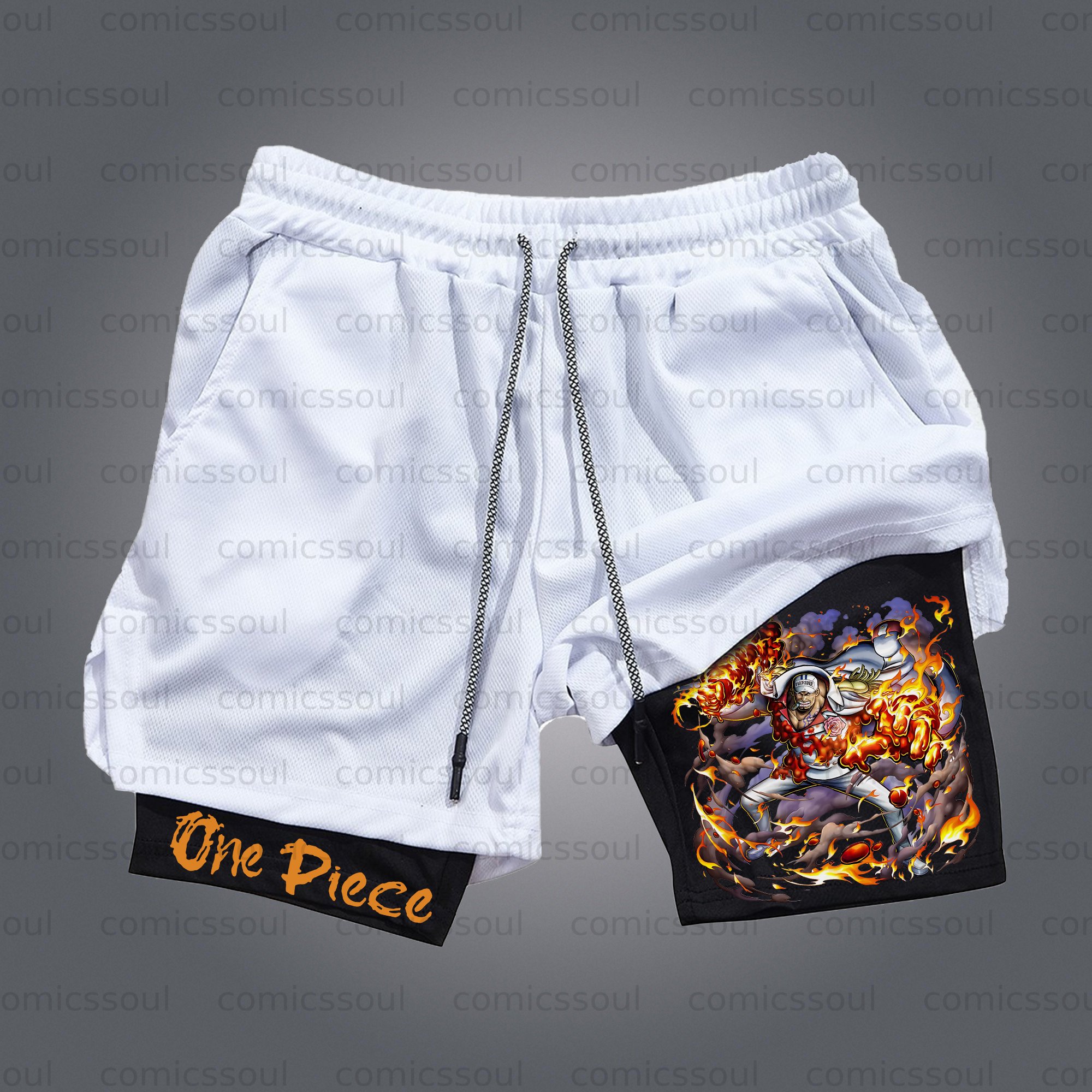 Unisex Casual Anime Streetwear Shorts