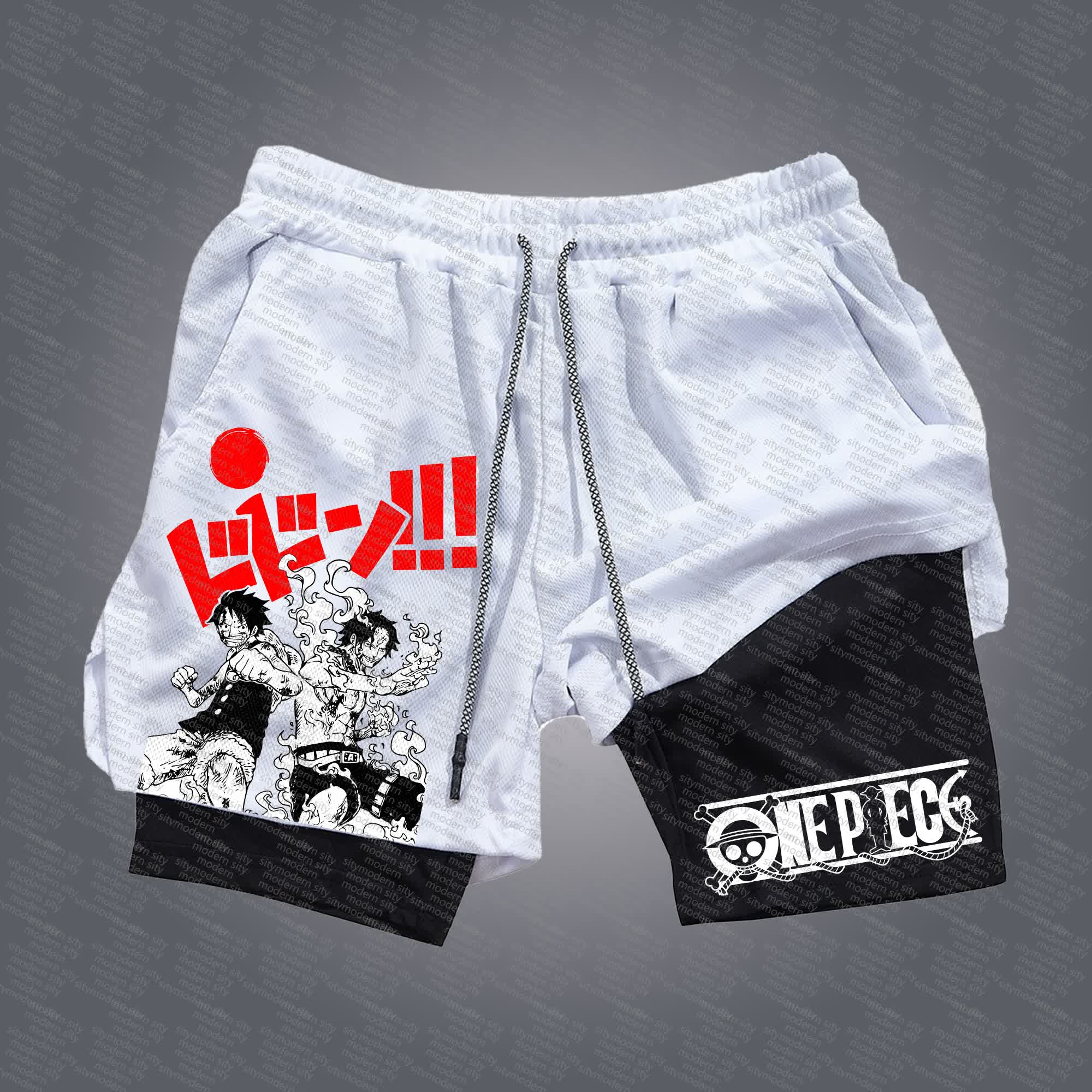 Unisex Casual Anime Streetwear Shorts | Comicssoul