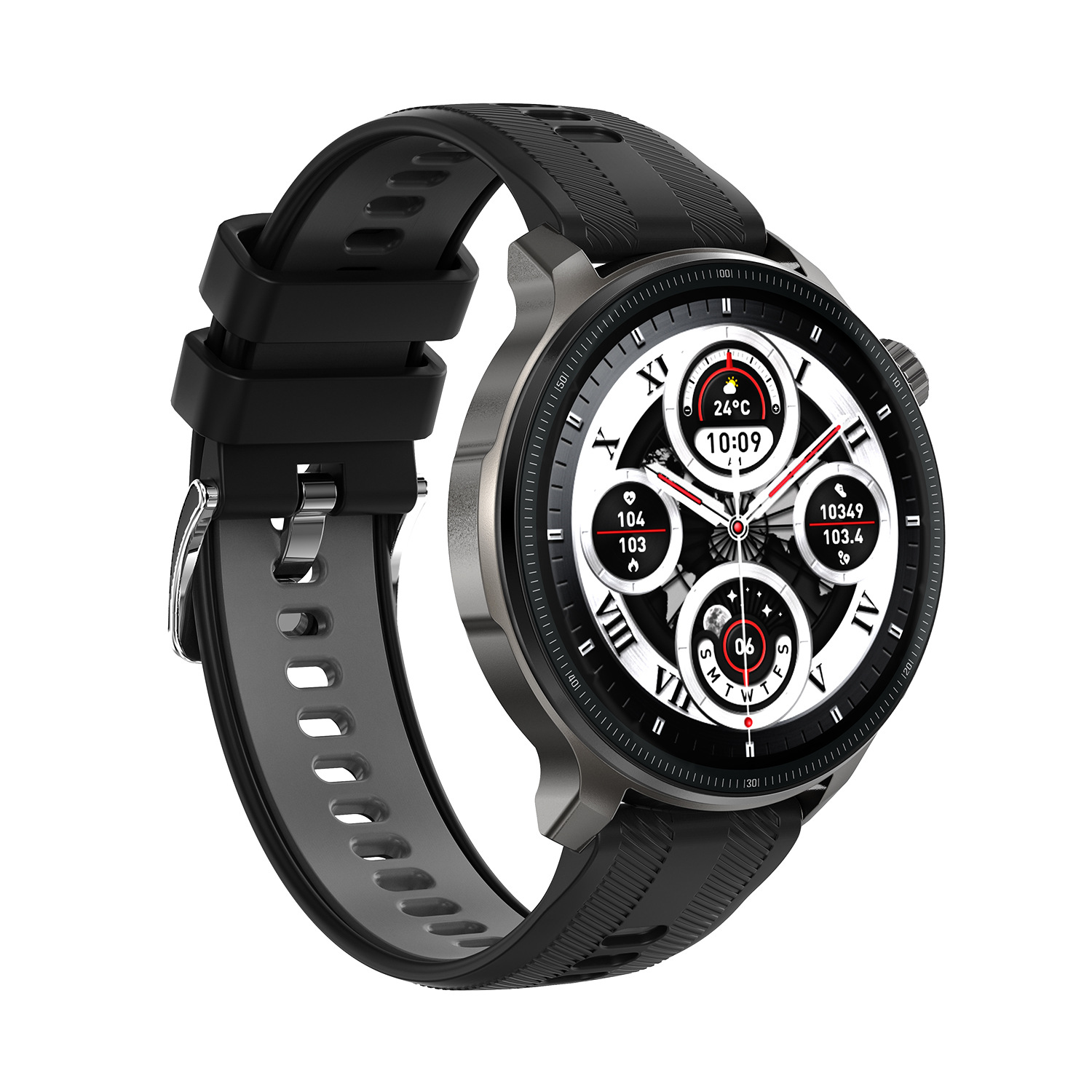 New live-streaming ODultra smartwatch with Bluetooth calling, heart rate monitoring, deep waterproofing, GPS offline navigation, and triple protection