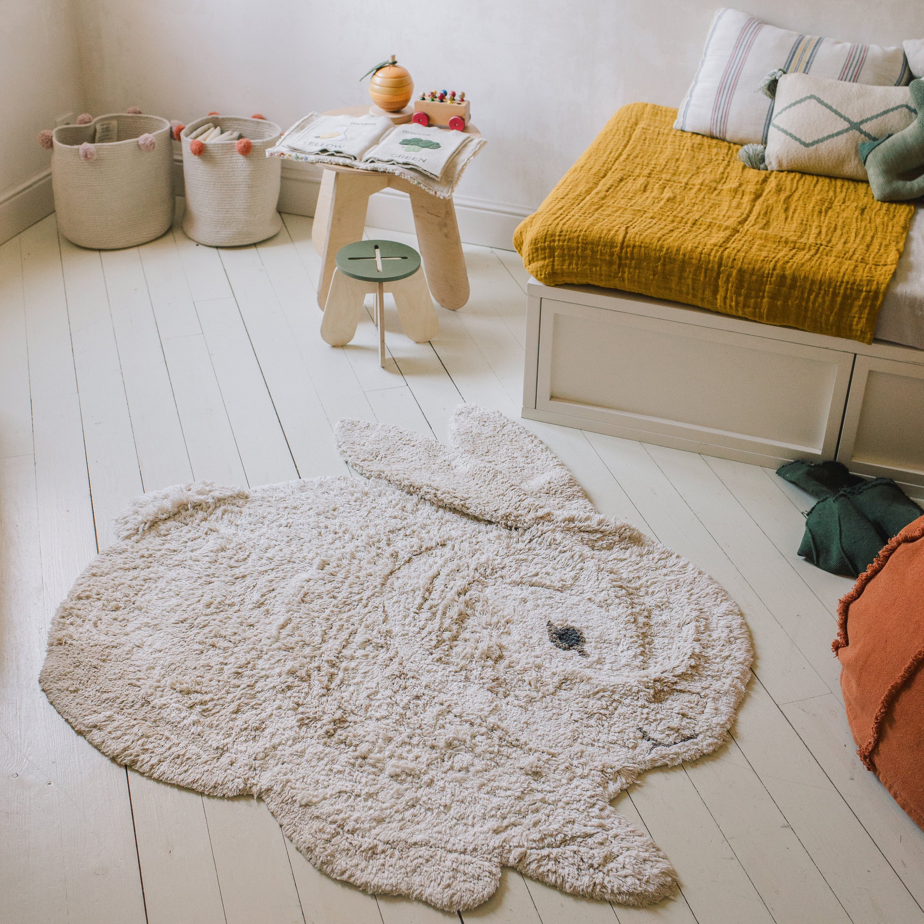 Lorena Canals The Animal Crew Vloerkleed 130 x 135 cm - Bunny
