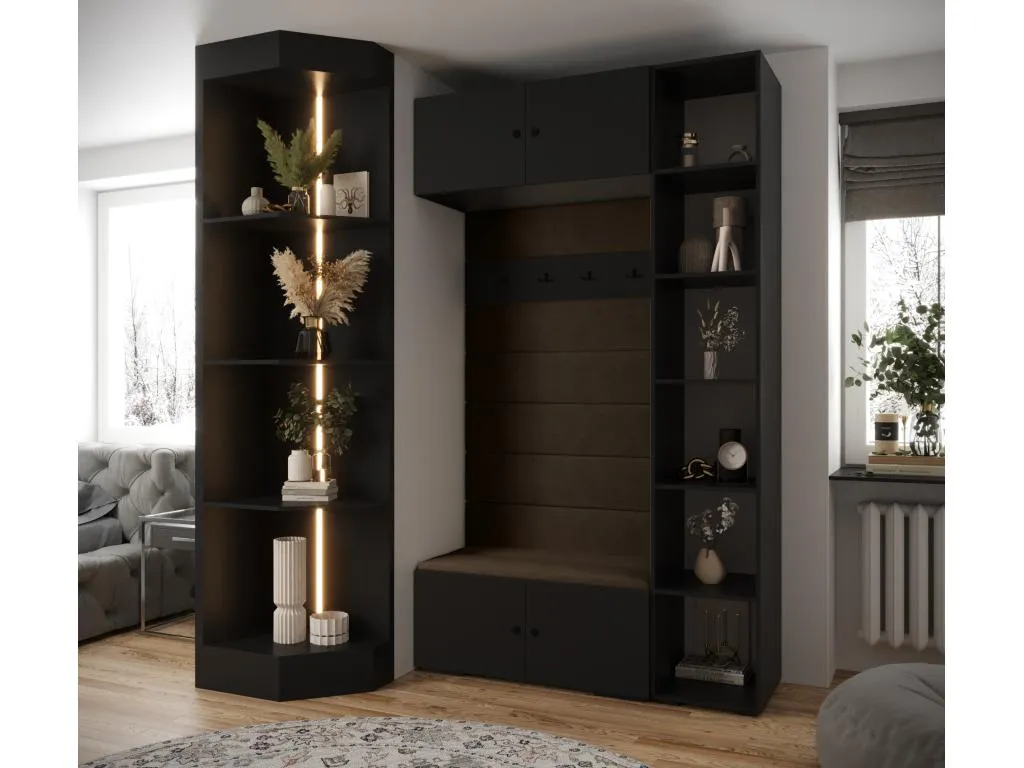 Decocasaes 2 armario con puertas batientes 236.7/140/47 64734bzoh