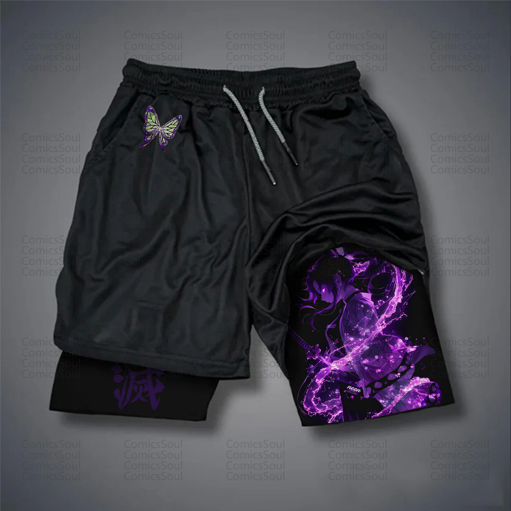 Unisex “ Comicssoul” Casual Streetwear Shorts