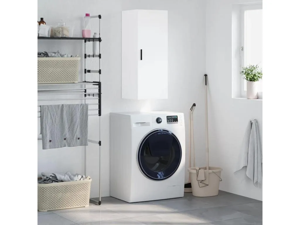 Armario de pared blanco 34.5x34x90 cm 28147GFAP