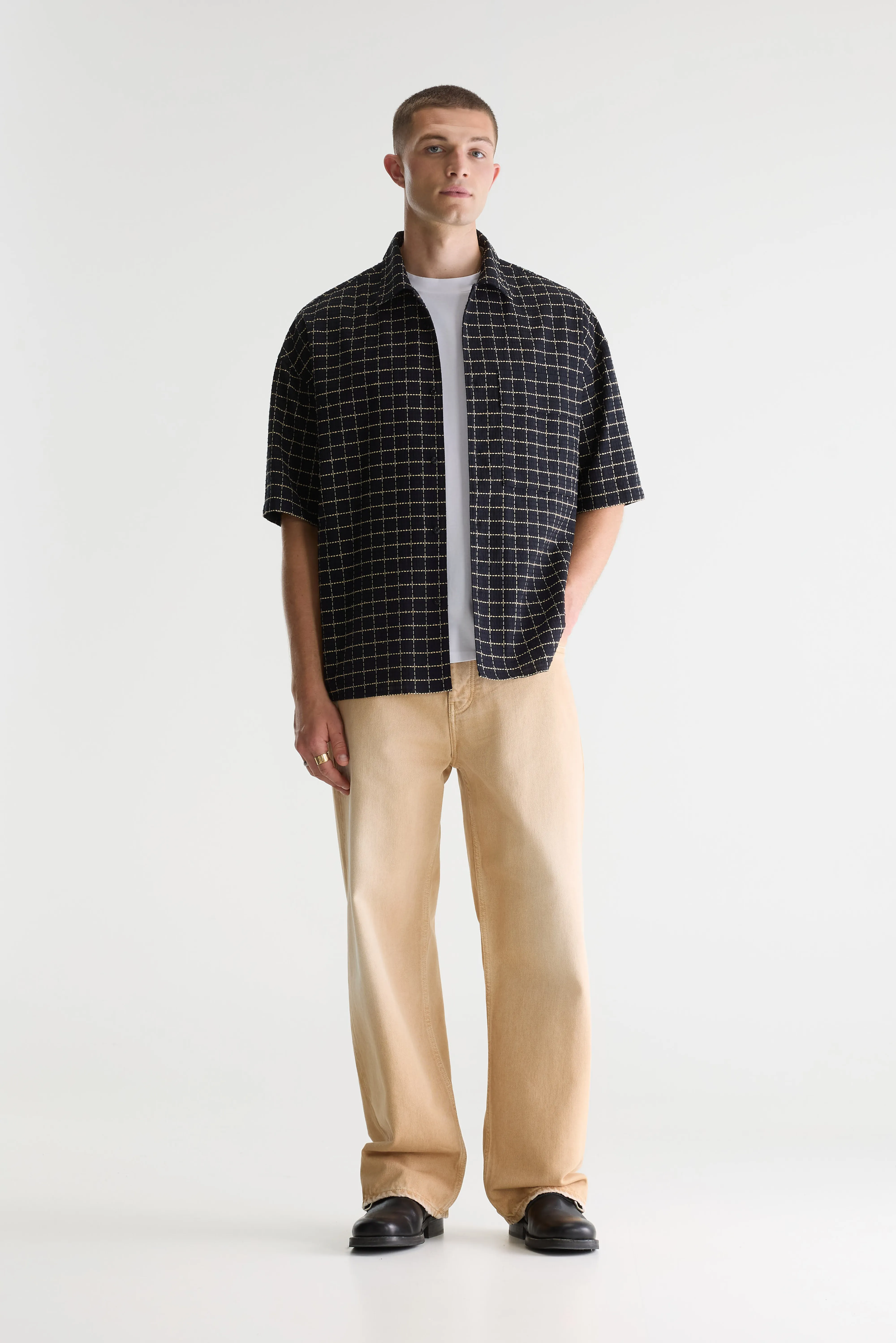 Bellerose Prime short-sleeve shirt (261 / M / CHECK A)