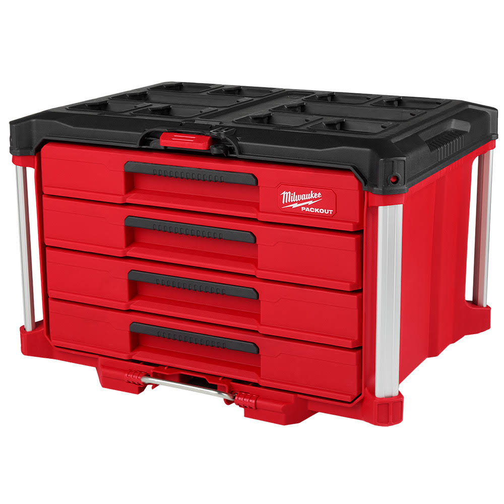 Milwaukee 48-22-8444 PACKOUT 4 Drawer Tool Box(4)