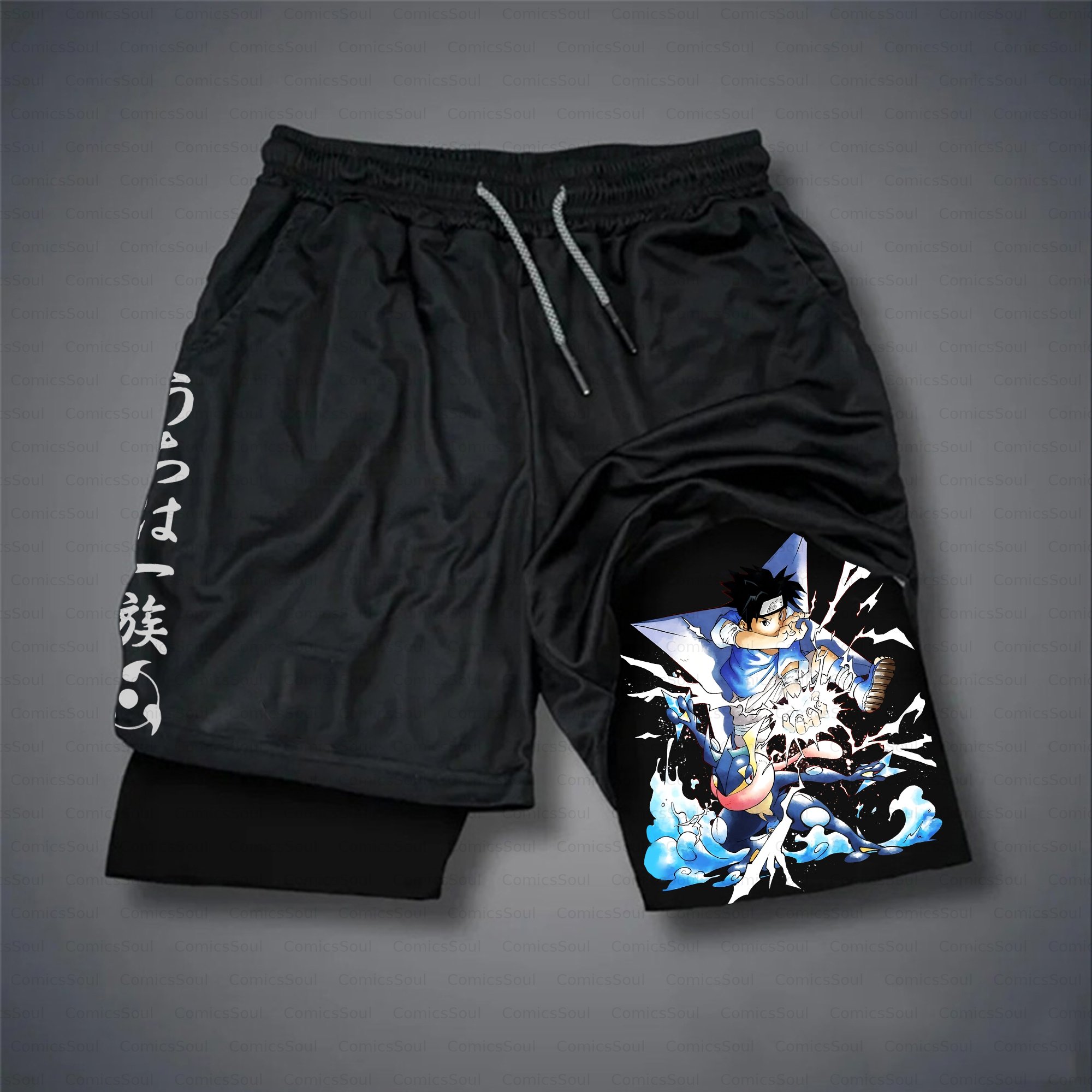 Unisex Casual Anime Streetwear Gym Shorts