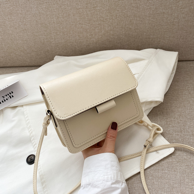 New women's small bag 2020 spring new trendy casual versatile fashion small square bag retro shoulder crossbody bag