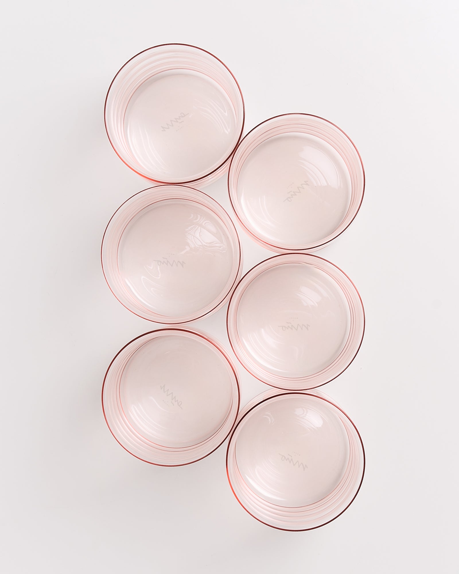 Joia Glas groß bubble rosé 6er-Set