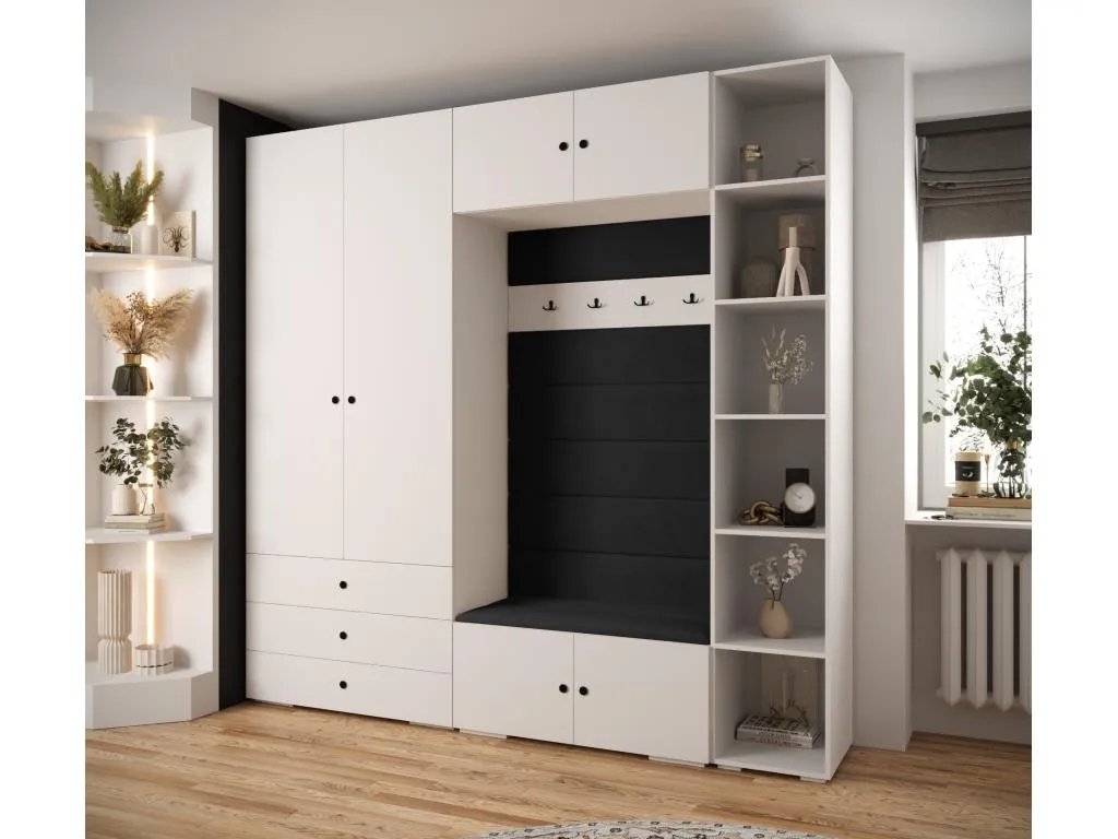 Banakdecoracion 2 armario con puertas batientes 236.7/240/47 17809YBIU