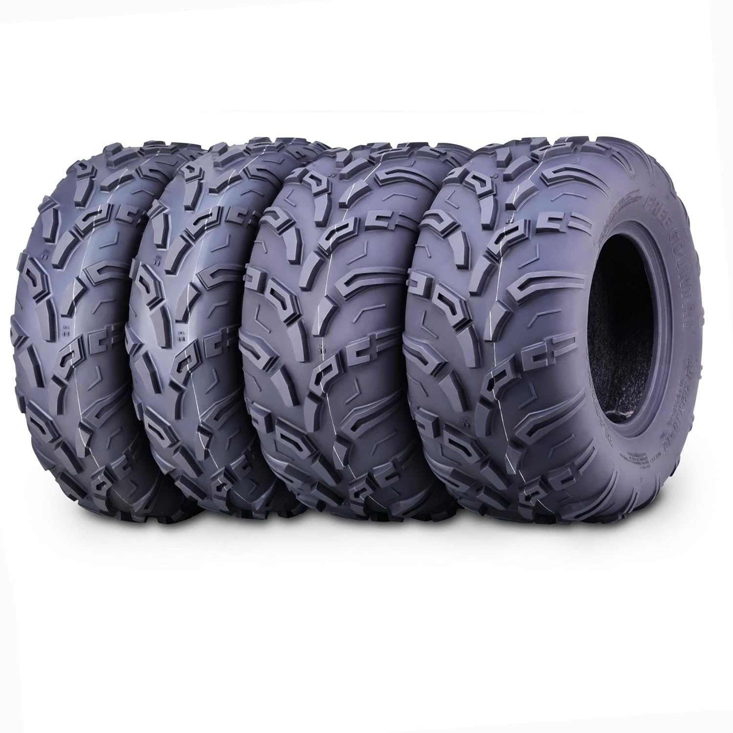 Free Country ATV Tires 22X7-10 & 22X10-10 6PR BLACK ELK Mud All Terrain, S4 - image 2