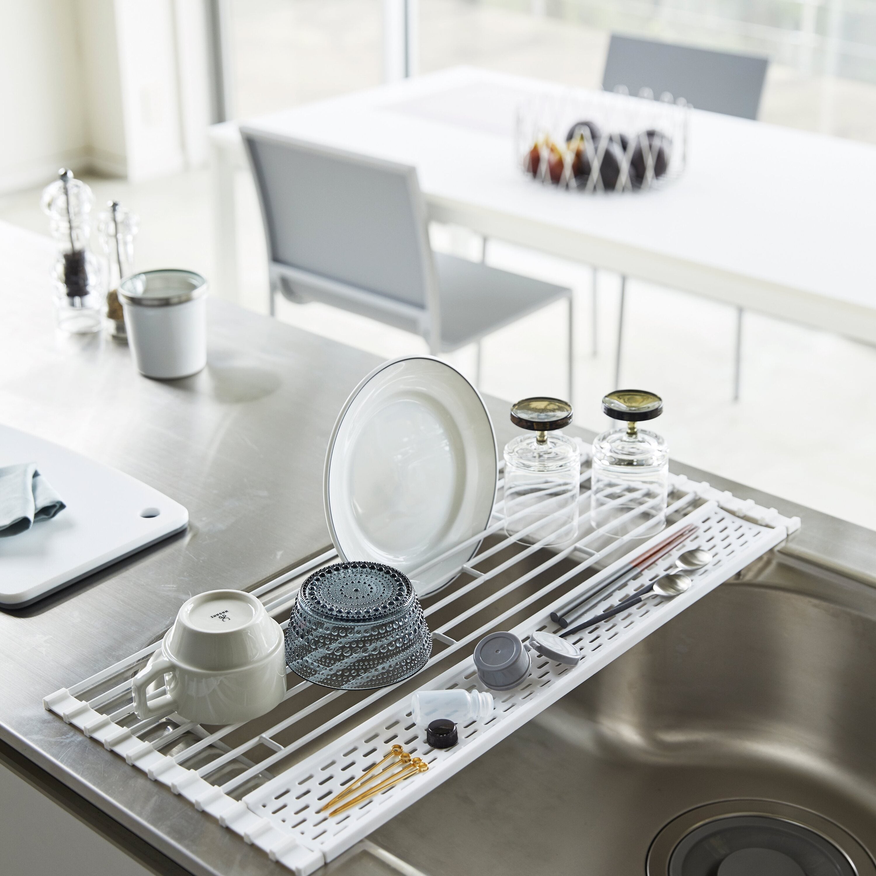 Yamazaki Tower Afdruiprek Opvouwbaar - Wit