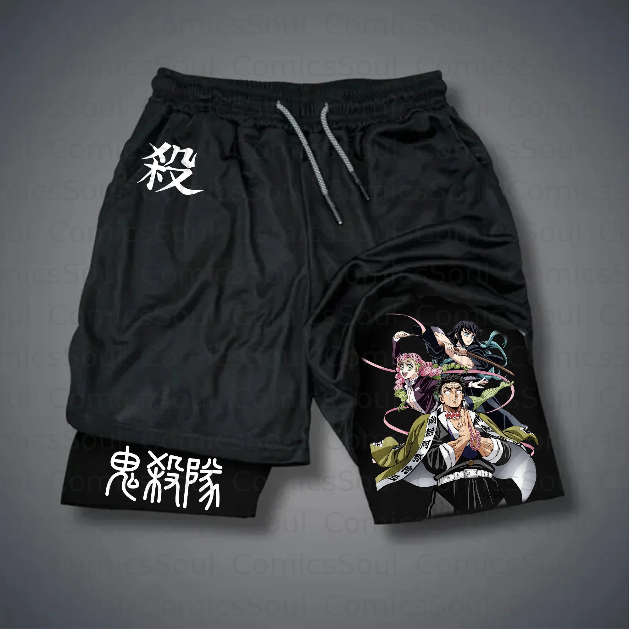 Unisex Casual Anime Streetwear Shorts