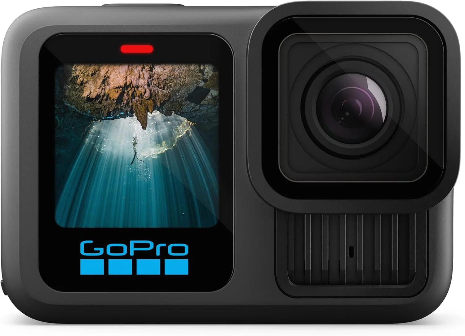 Black - Waterproof Action Camera with 5.3K60 Video, 27MP Photo + Compatability with HB-Series Lenses