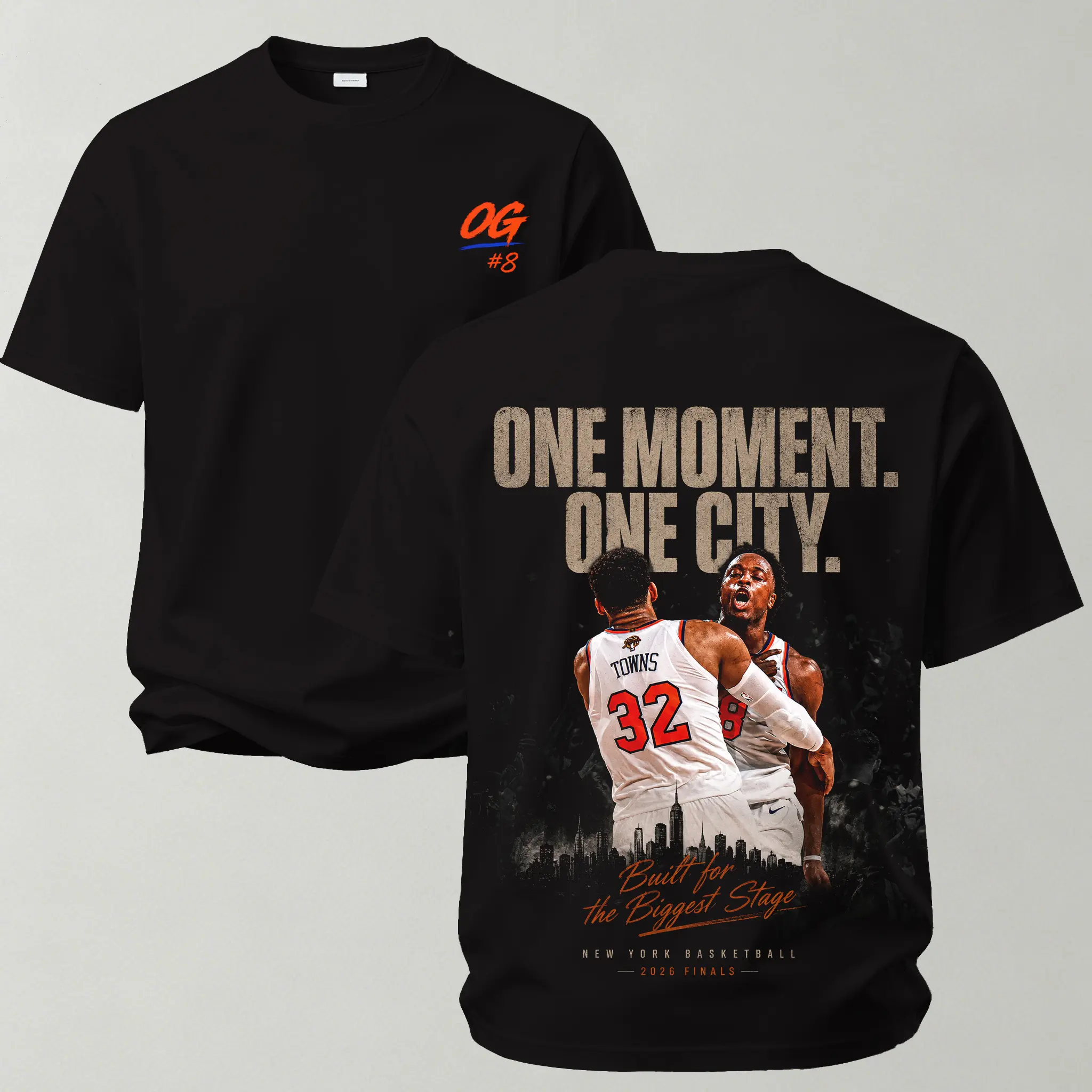 New York Knicks Finals Printed Unisex Oversized T-shirt