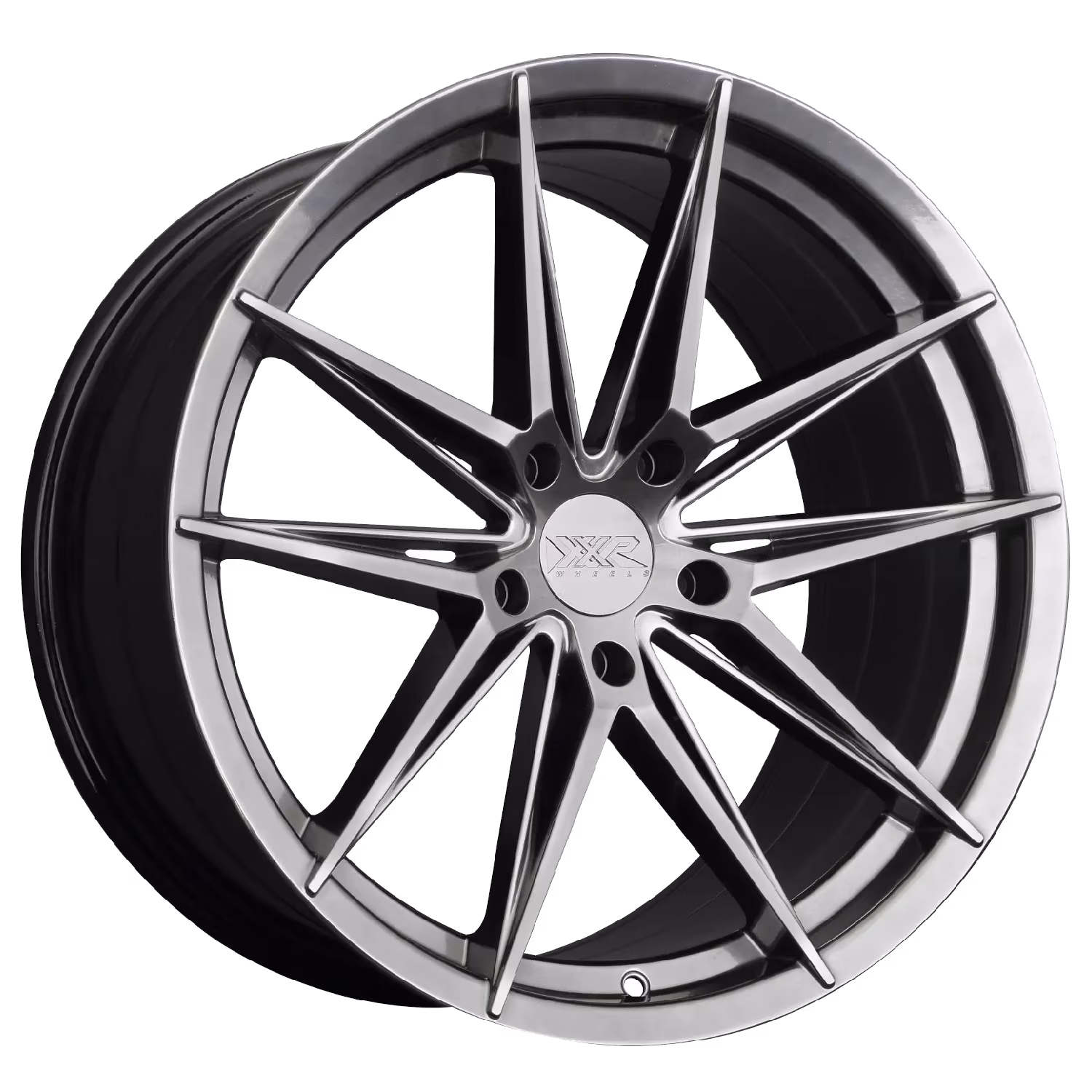 1 X XXR 577 18X8.5 5 - 112 73.1 Hub +35 Offset Chromium Black Wheel Rim