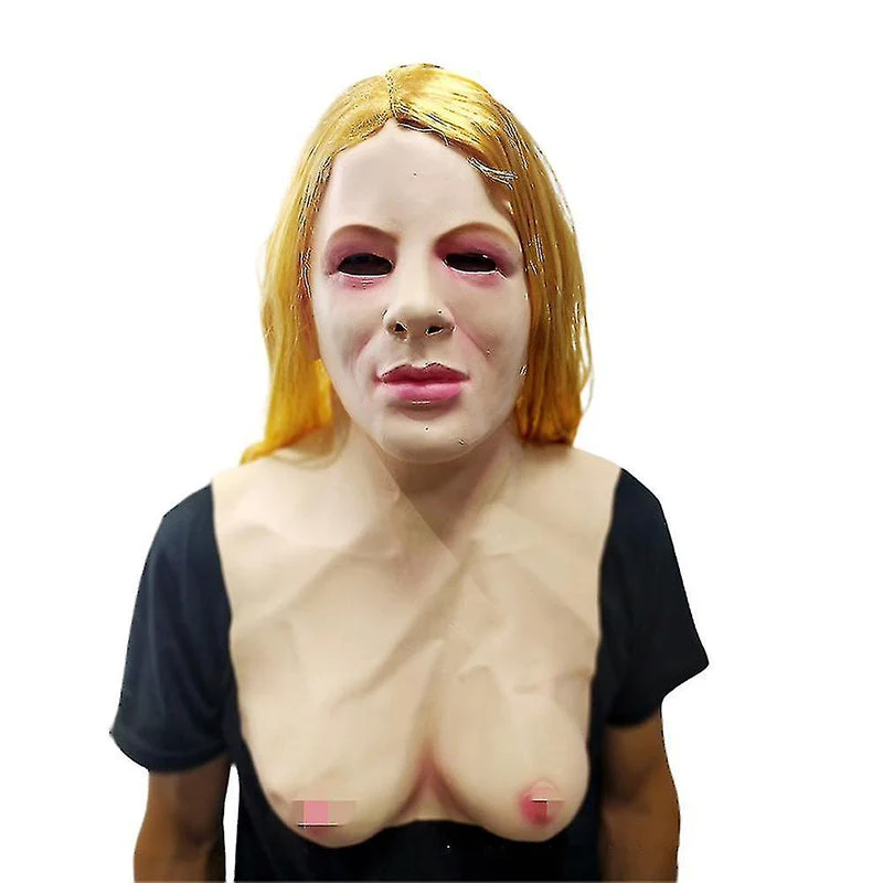 Realistic Full Face Latex Halloween Mask – Cosplay & Costume Wear - Image 30 Realistic Full Face Latex Halloween Mask – Cosplay & Costume Wear - Image 30