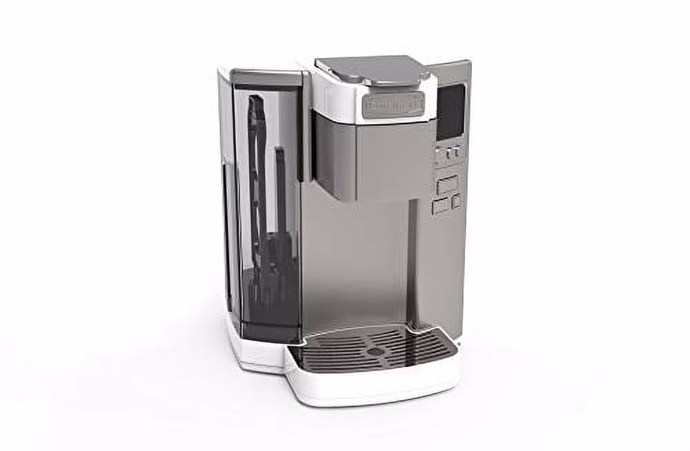 Cuisinart Premium Single Serve  Brewer + Hot Water Coffee-Maker Combo