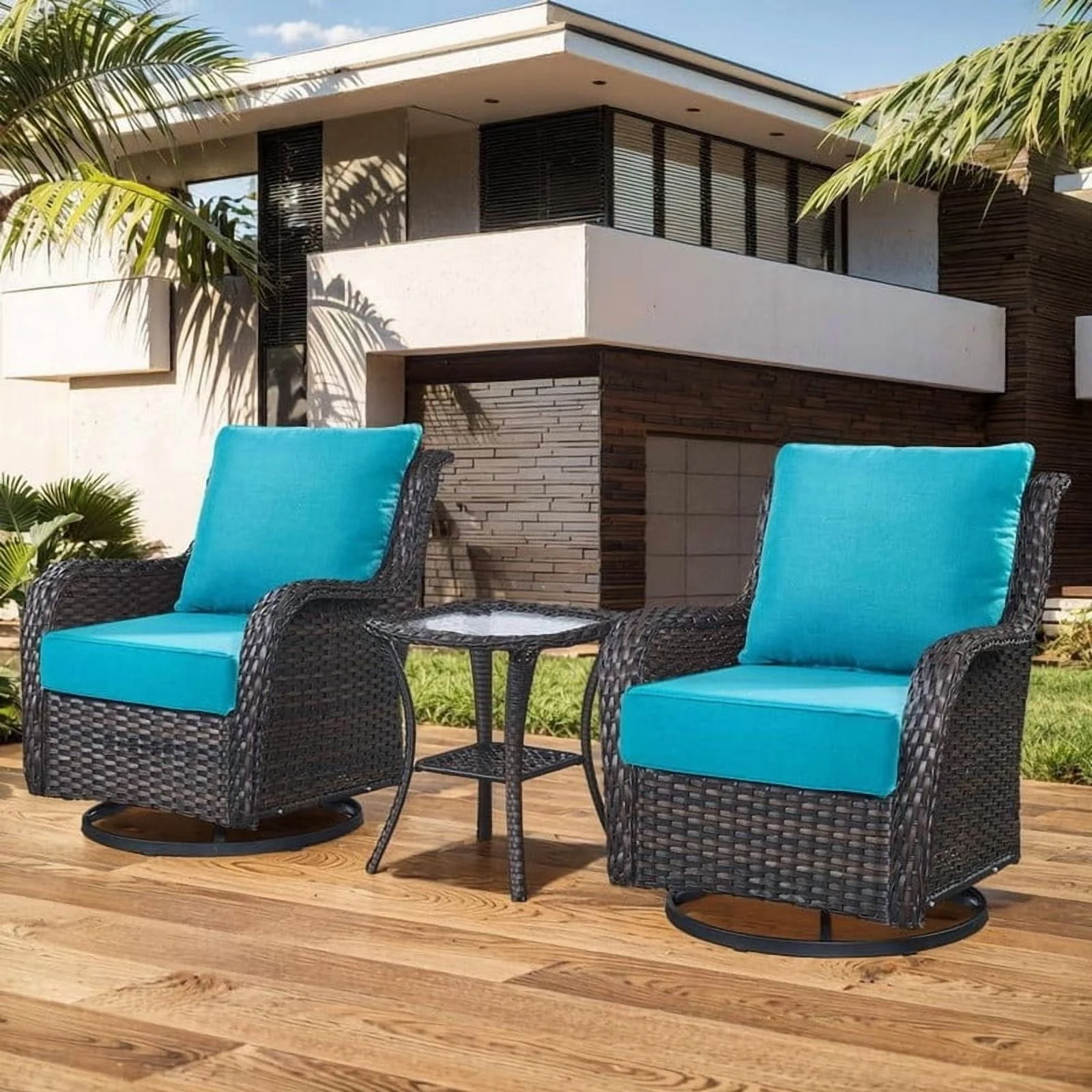 Bellefurn Outdoor Deep Seat Cushion 24 X 24 X 6 inch for Patio Furniture,Outdoor Chair Cushions Waterproof & Fade Resistant Patio Furniture Cushions for Wicker Chair, Sofa, Couch - Image 45