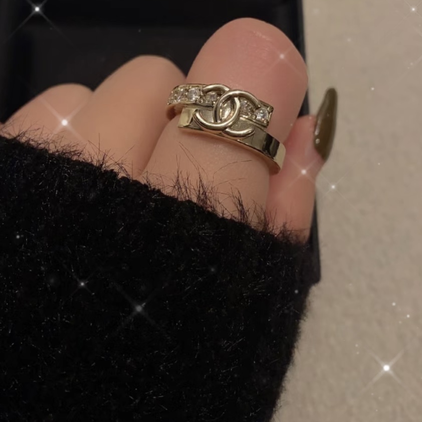 Chanel Two Row Staggered Ring - Original Replica Club