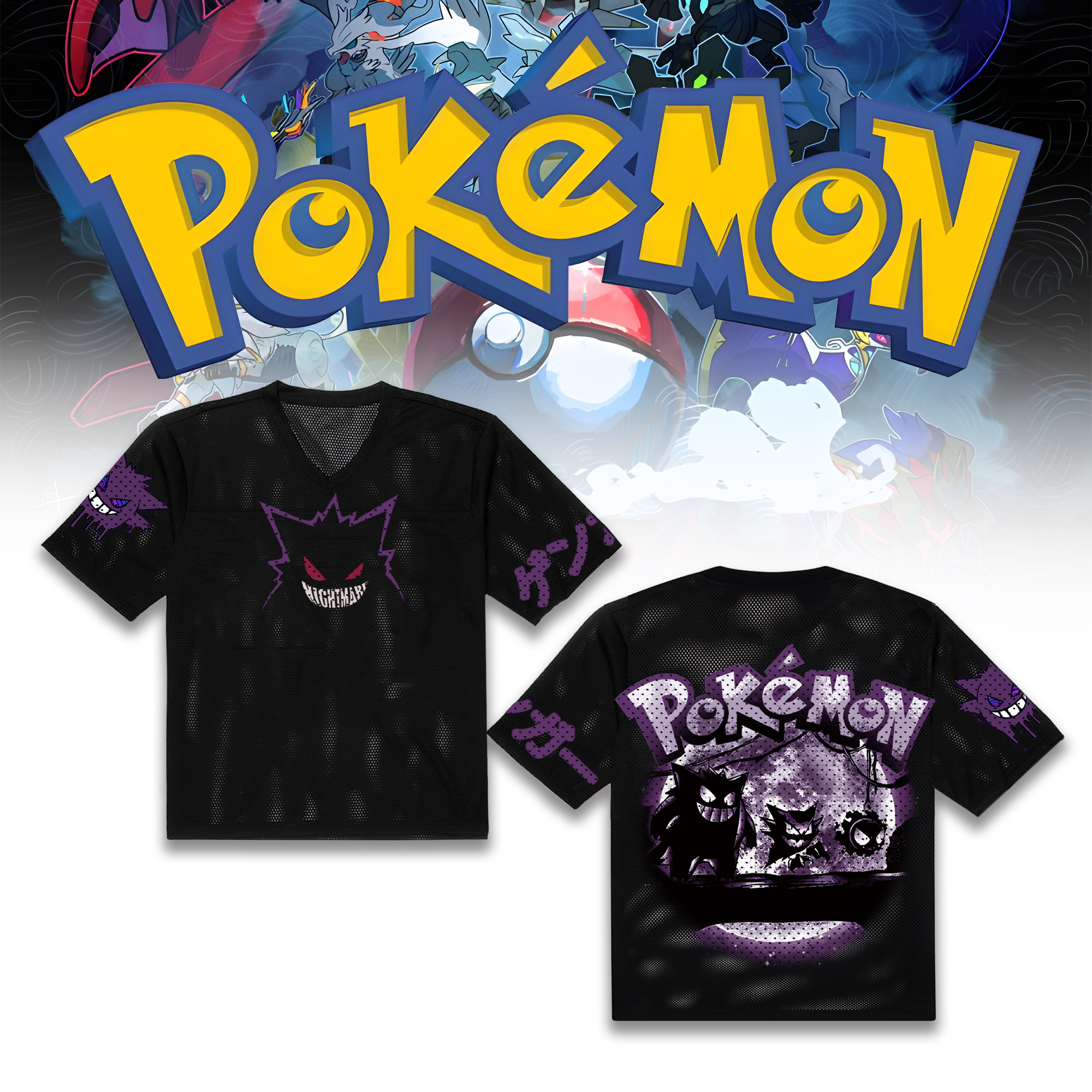Unisex  “Comicssoul” Anime Style Retro I Mesh T-Shirt