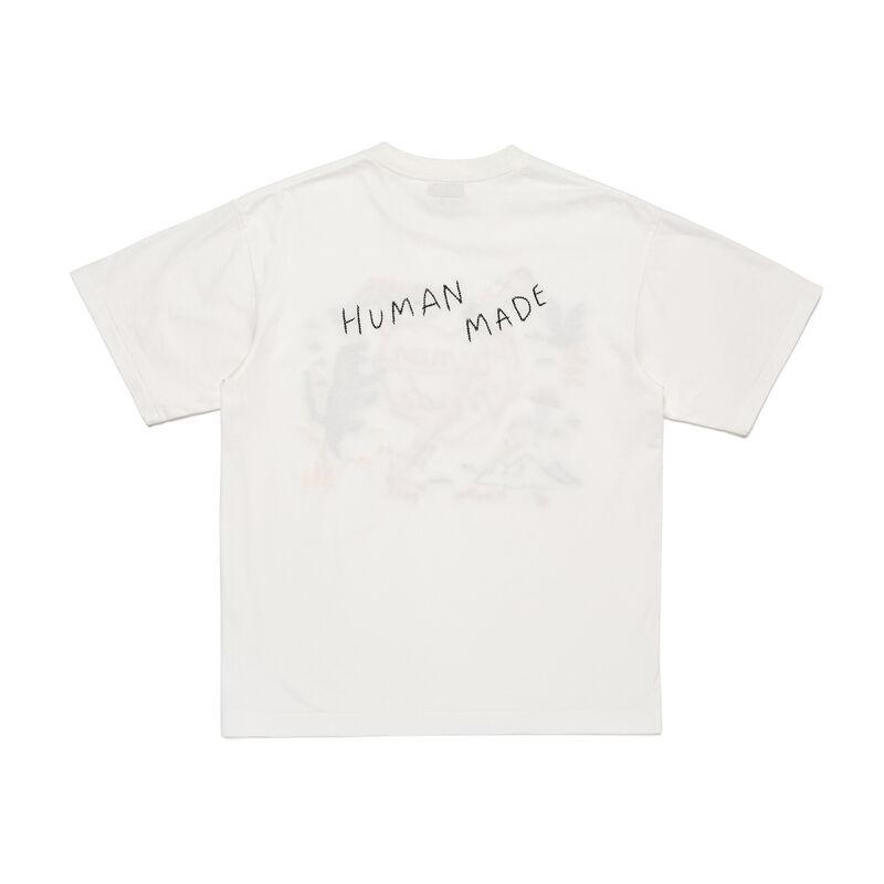 HUMAN MADE EMBROIDERED T-SHIRT
