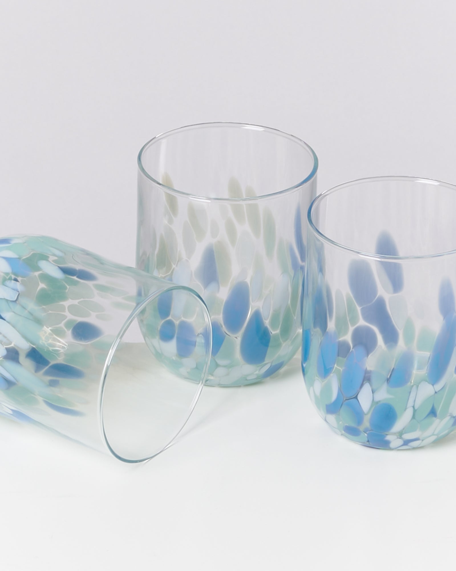 Alegria Glas groß blau