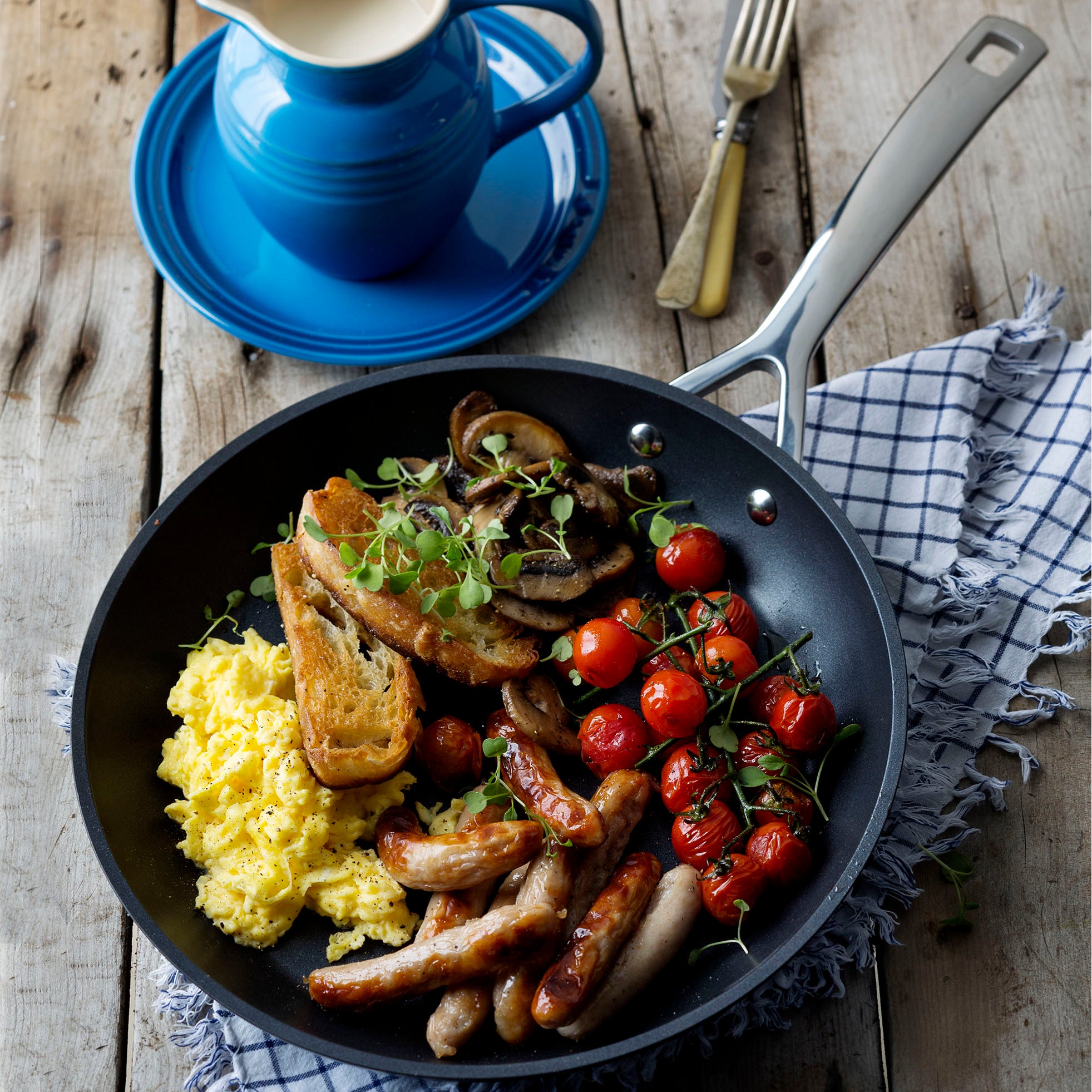 Le Creuset Les Forgées Koekenpan Ø 30 cm