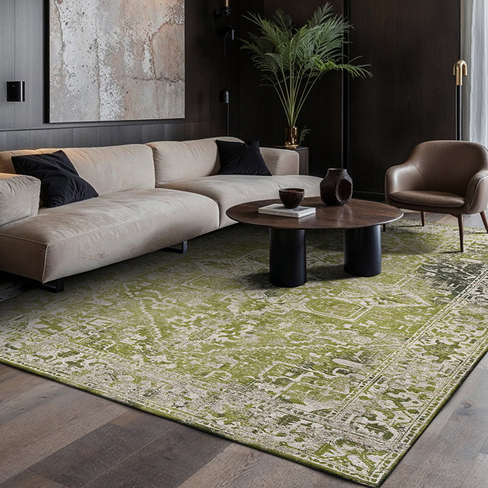 Louis de Poortere Tabriz Vloerkleed 170 x 240 cm - Olive Wood